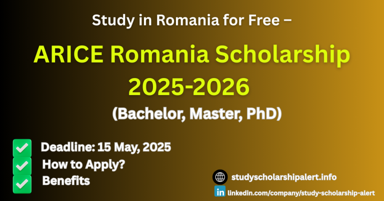 ARICE Scholarship Romania 2025