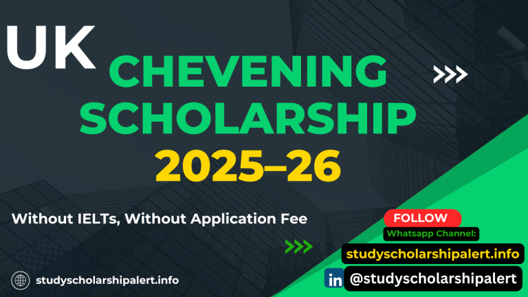 Chevening Scholarship 2025–26